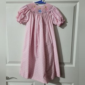 ⭐️ Beth Terell by Johnston Smocked Fairy Princess Dress size 4